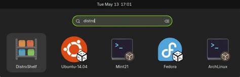 DistroShelf – A GUI for Distrobox Containers