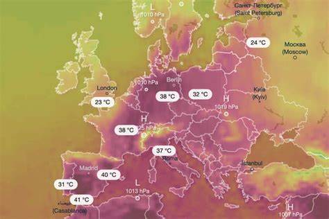 Spain records temperature of 46C as Europe heatwave continues