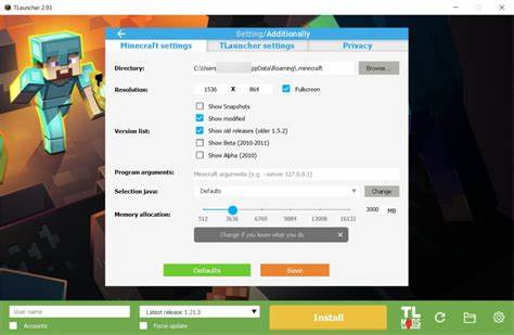 TLauncher 2.9323.0 Download [Latest for Windows PC] - FileCroco