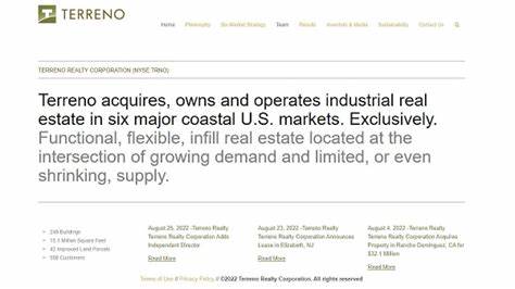 Terreno Realty sells Florida industrial portfolio for $82.3M