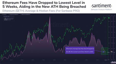 Ethereum Transaction Fees Hit 4-Year Low as Network Demand Plummets - 블루밍비트