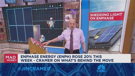 Jim Cramer Says Enphase is Now “Basically Untouchable as the Fundamentals Stink