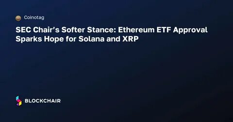 Trump-Appointed SEC Chair Could Fast-Track Crypto ETF Approvals: XRP, Solana, Dogecoin ETFs Coming By June?
