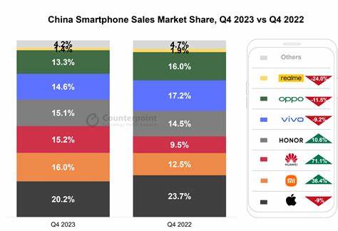 China smartphone market reverses to decline in Q2 after six quarters of growth