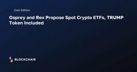 Rex Shares, Osprey Funds file to list MOVE ETF with SEC as Movement readies mainnet launch - The Block