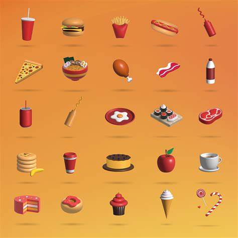 Show HN: Wicked Food Collection – Free AI-crafted 3D food icons