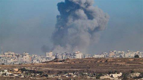 'The bombing has been insane': Palestinians flee Israeli assault on Gaza City