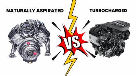 How are naturally aspirated engines different from turbocharged engines?