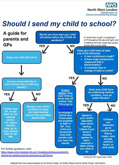 Should I send my child to school with a cold? Latest government guidance explained