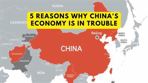 Five reasons why China's economy is in trouble