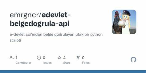 e-devlet api'ından belge doğrulayan ufak bir python scripti