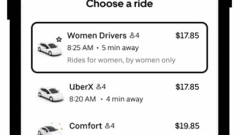 Uber will let women drivers and riders request to avoid being paired with men