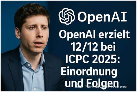 OpenAI reasoning system scores 12/12 at the 2025 ICPC World Finals