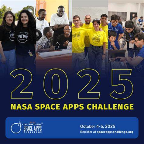 Registration Opens for 2025 NASA International Space Apps Challenge