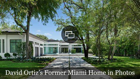 Baseball Legend David Ortiz's Former Miami Mansion Is Listed For $11.5 Million As He Buys A New Branded Condo