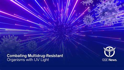 Combating multidrug-resistant organisms with UV light
