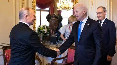 Biden meets with British leader and brushes off Putin's threats about weapons for Ukraine