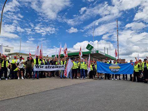 Unilever workers stage walkout in Germany