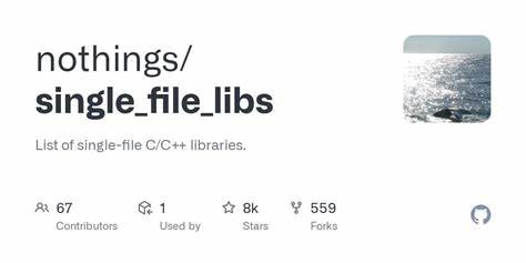 List of single-file C/C++ libraries