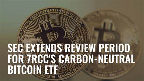 SEC extends its deadline for making a decision on 7RCC’s spot bitcoin and carbon credit futures ETF - The Block