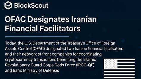 OFAC Designates Two Iranian Finance Facilitators For Crypto Shadow Banking