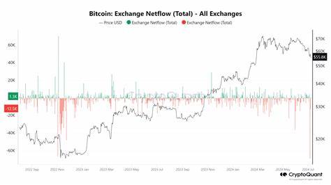 Bitcoin steadies around $57,000 as it records the highest exchange outflow in 2024 - FXStreet