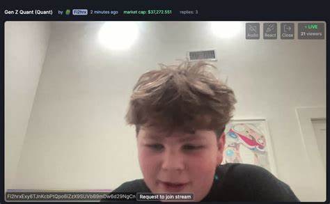 Ruthless Gen Z – Kid Rugs QUANT For $30k Profit On LiveStream - 99Bitcoins