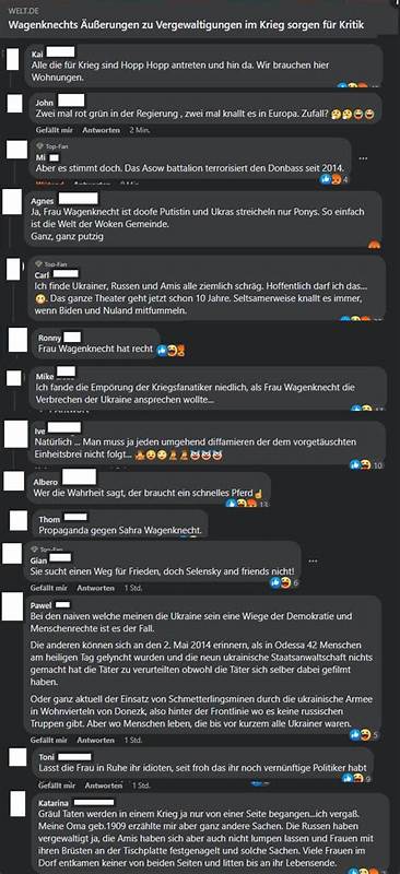 Warum sind in der Kommentarspalte von Welt eigentlich alle so ... - Reddit