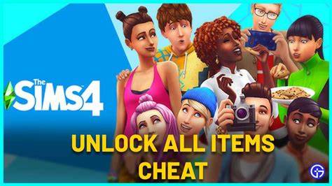 Sims 4 Show Hidden Objects & Unlock All Items Cheat