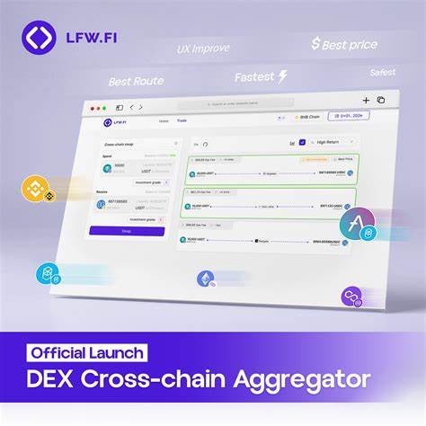 Cross-chain DEX aggregator provides seamless swaps between major 