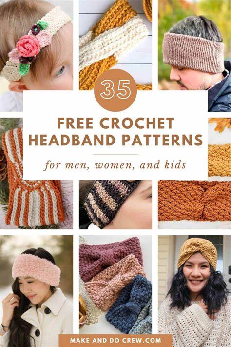 Free Crochet Patterns for Headband - Your Crochet