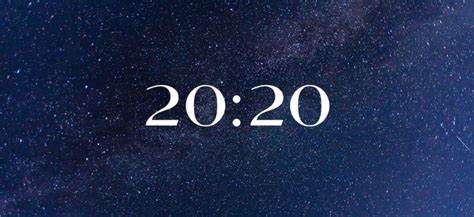 20:20 на Годиннику Значення: Ангельська Нумерологія