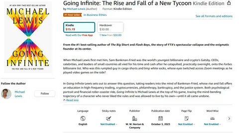 Going Infinite by Michael Lewis review – the downfall of crypto king Sam Bankman-Fried - The Guardian