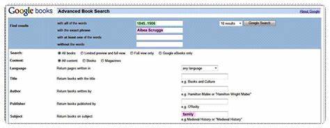 Advanced Book Search - books.google.de