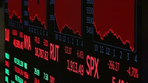 The tech-heavy Nasdaq's $1 trillion sell-off, in charts