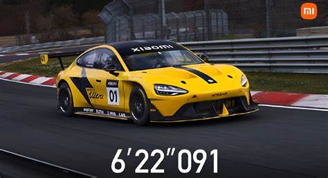 Xiaomi SU7 Ultra becomes 3rd fastest car at Nürburgring with 6:22.091 lap