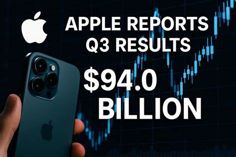Apple reports third quarter results
