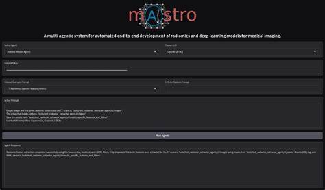 MAIstro – multi-agent framework for medical imaging workflows