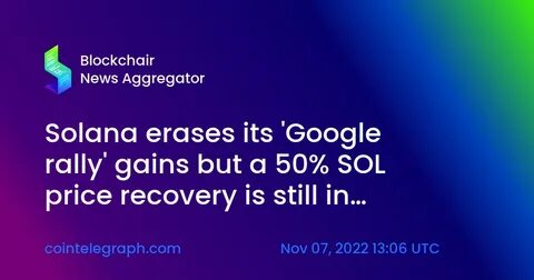 Solana Hits Three-Month Low—But a SOL Recovery Could Be Near