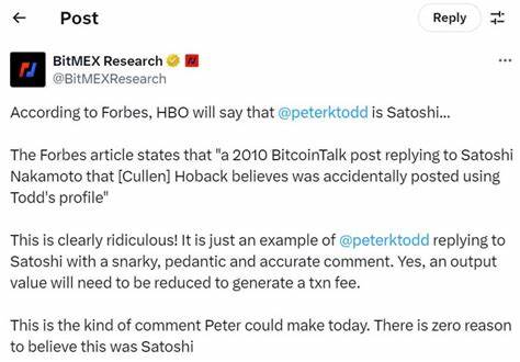 Peter Todd's Net Worth: Revealing alleged Satoshi Nakamoto Wealth: Guest Post by Coinpaper.com - CoinMarketCap