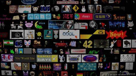 Just for fun: animating a mosaic of 90s GIFs