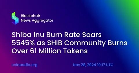 Shiba Inu burn rate soars 1500% as 30M SHIB removed in 24 hours - TheStreet