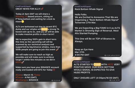 Telegram Crypto Pump & Dump Scam By WhipLash 347 And QSI - Bitcoinik