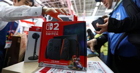 Nintendo reports robust early sales of Switch 2, keeps full-year forecast