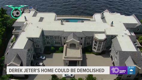 Demolition planned for Derek Jeter’s former $22.5M Tampa mansion - Tampa Bay Times