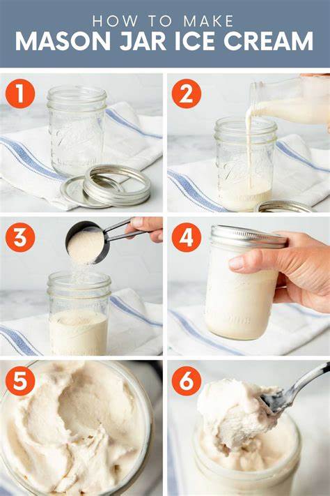How to make homemade ice cream + step by step video
