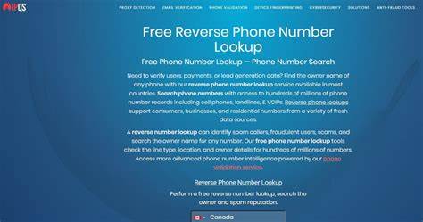 Reverse Phone Number Lookup — Reverse Number Lookup Tool - IPQS