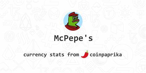 McPepe's Price: PEPES Live Price Chart, Market Cap & News Today - CoinGecko Buzz