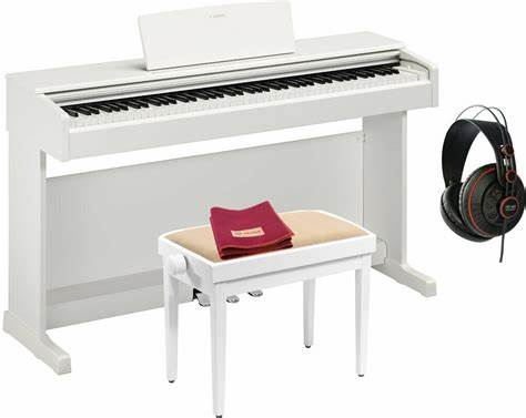 Yamaha YDP-145 Digitalni pianino White - Muziker