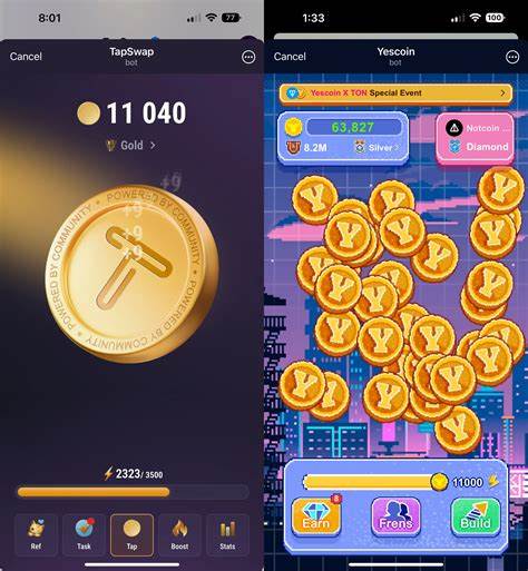 Telegram Games ‘TapSwap’ and ‘Yescoin’ Launching Tokens on The Open Network - Decrypt